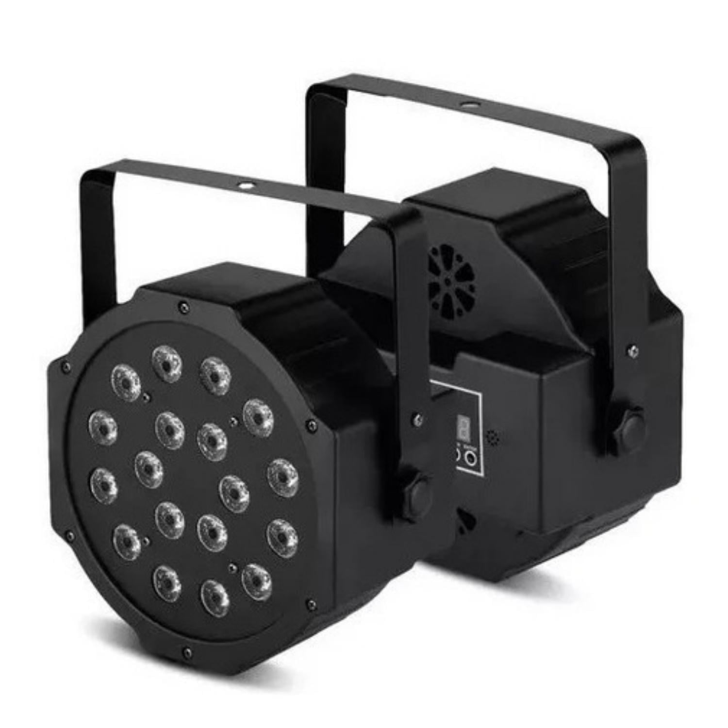 FOCO LUCES PAR 18 LED RGB DMX FIESTA LUCES - 3