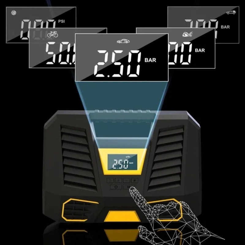 COMPRESOR AIRE IMPORTCLICK AUTO DIGITAL LINTERNA 12 V - 4