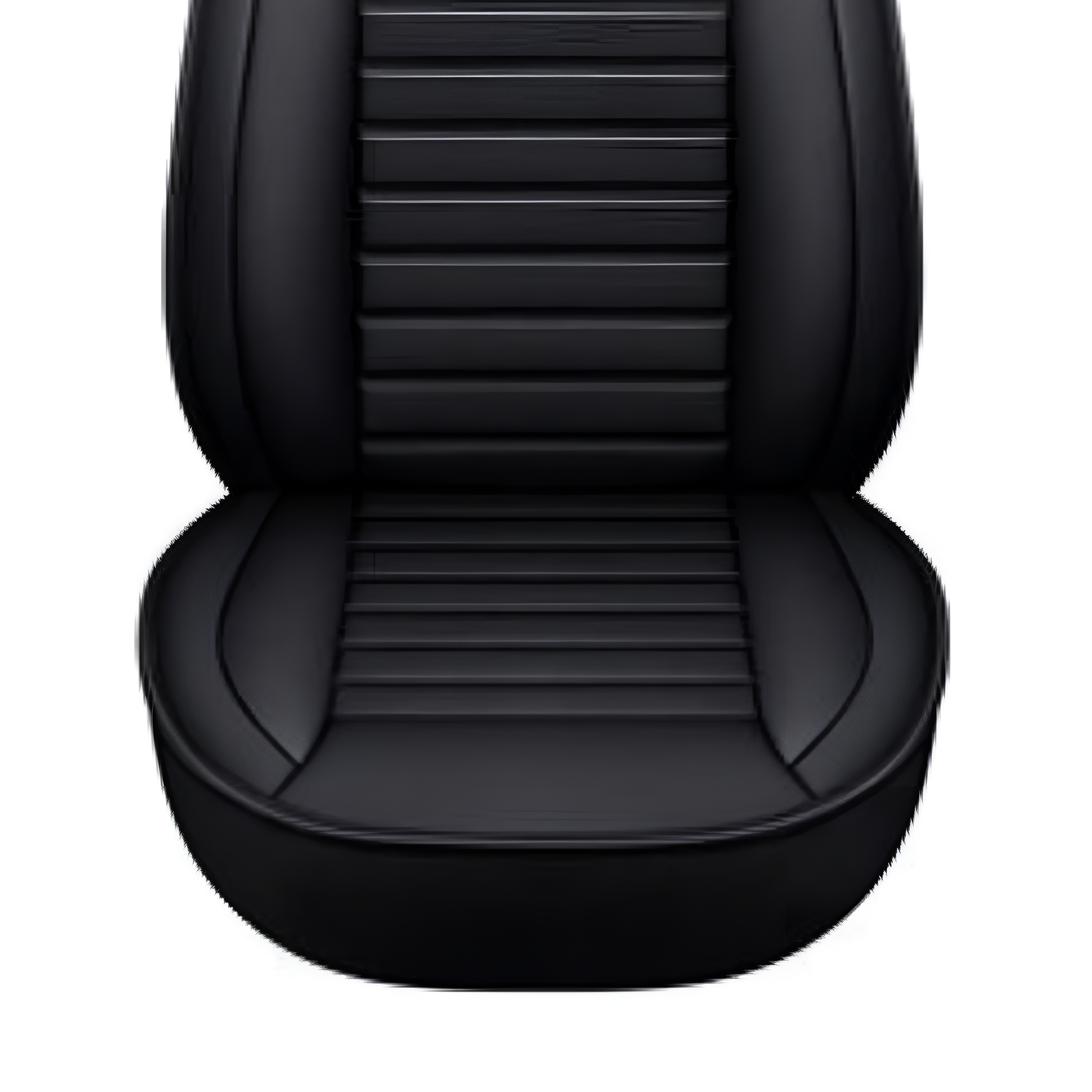 FUNDA IMPORTCLICK ASIENTO AUTO DELUXE ECO CUERO MILÁN NEGRO - 2