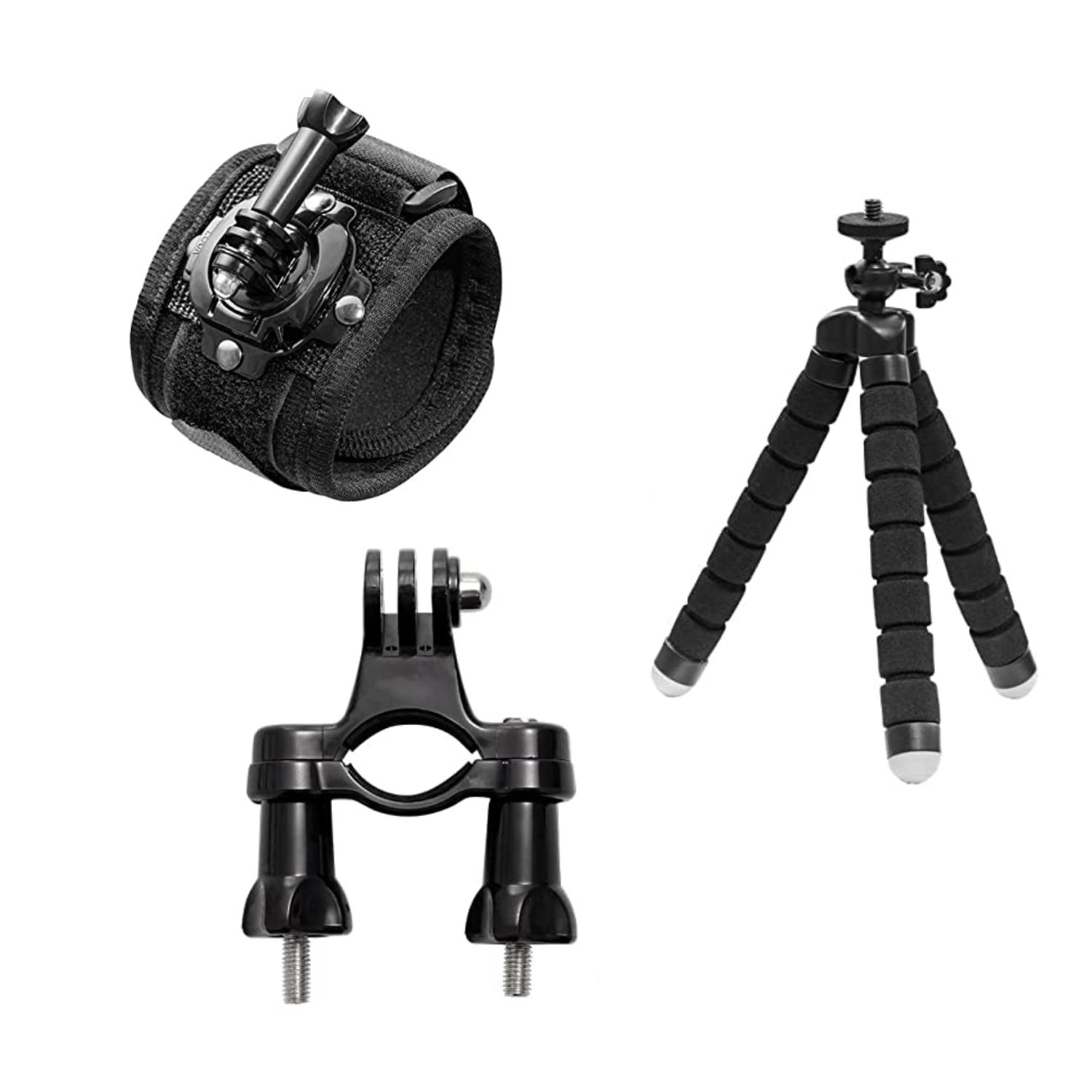 KIT IMPORTCLICK TEC.115 30 ACCESORIOS CÁMARA DEPORTIVA GOPRO ESTUCHE - 3