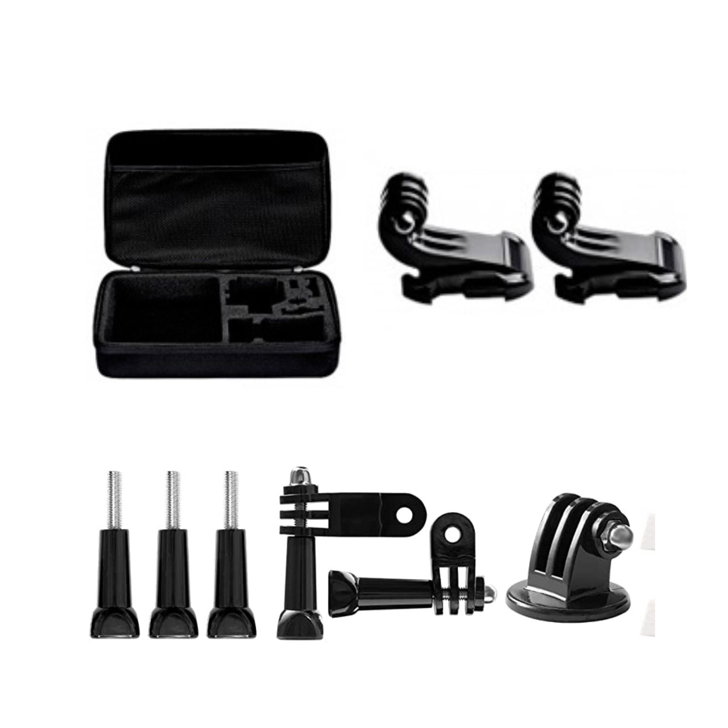 KIT IMPORTCLICK TEC.115 30 ACCESORIOS CÁMARA DEPORTIVA GOPRO ESTUCHE - 4