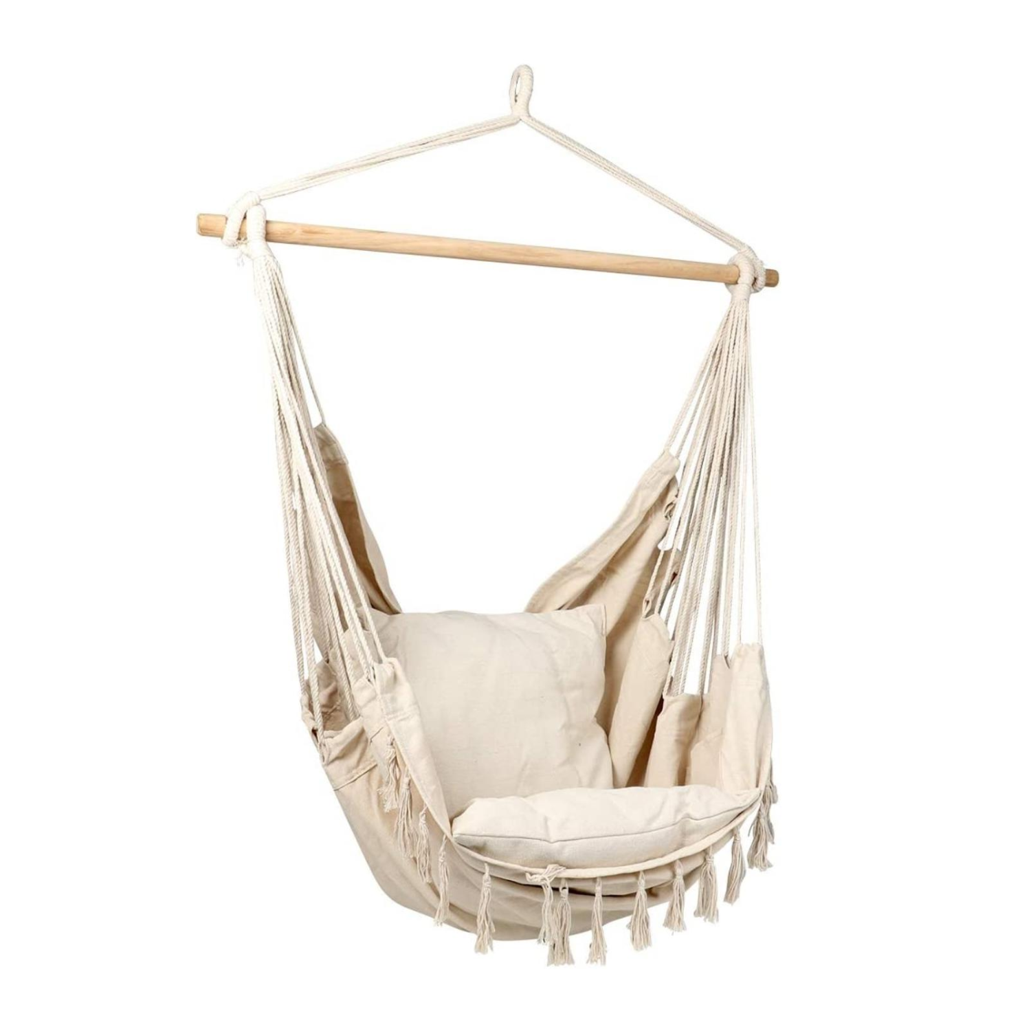 HAMACA SILLA COLUMPIO TERRAZA CAMPING 130X100 CM - 2