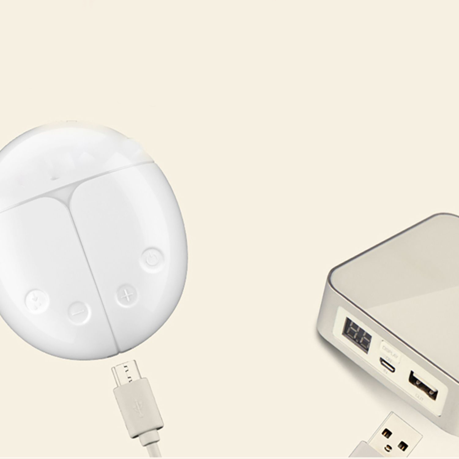 EXTRACTOR LECHE IMPORTCLICK SAL.37 TRANSPARENTE ELÉCTRICO DOBLE BOMBA USB - 6