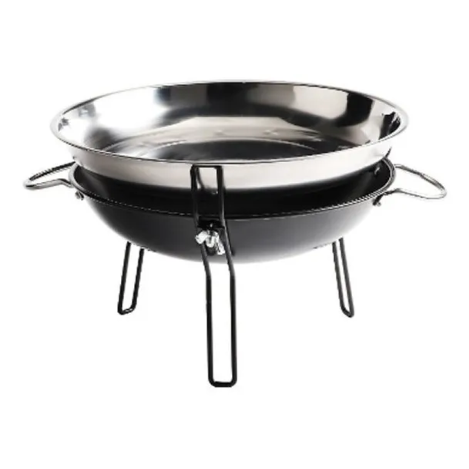 PARRILLA BRASERO MESA ACERO INOXIDABLE 30 CM - 3