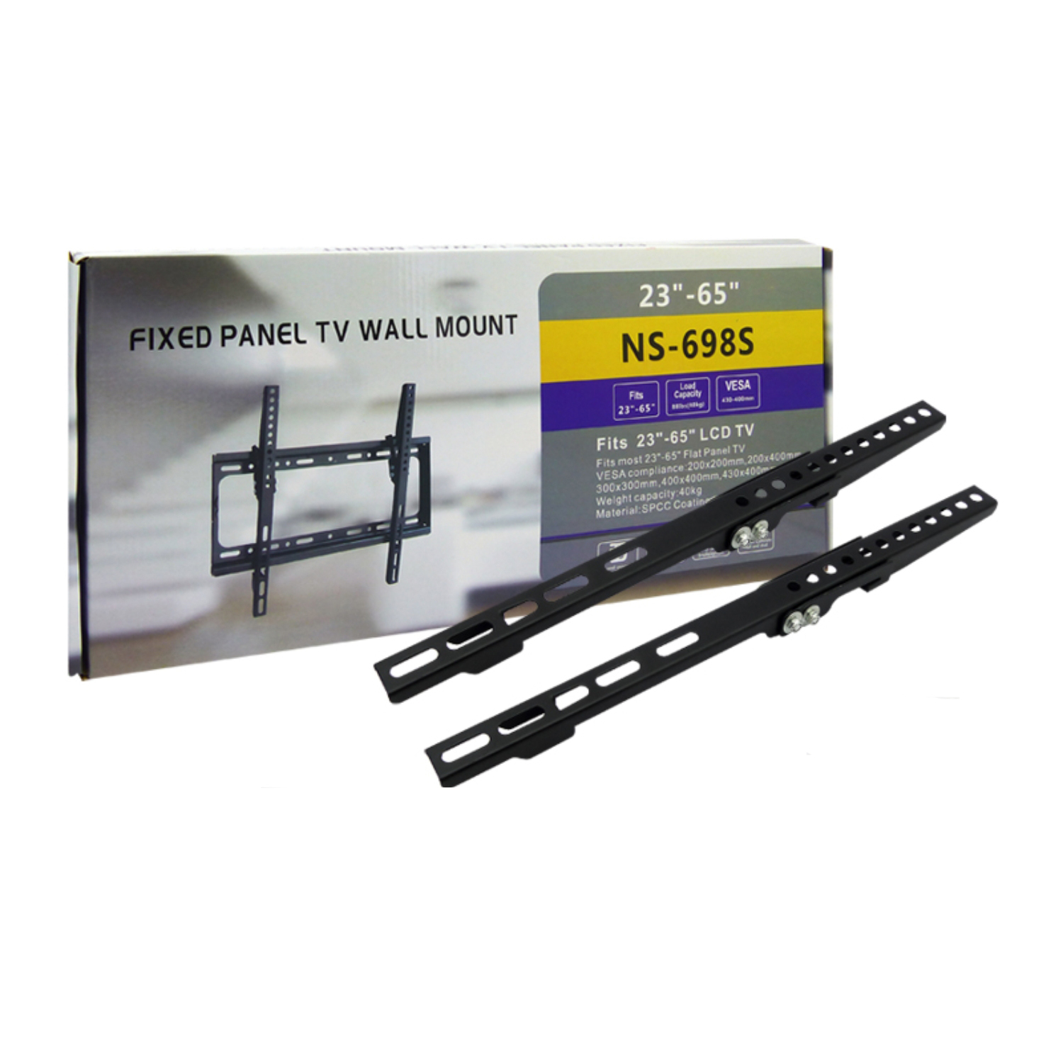 SOPORTE TV 23” A 65” INCLINACIÓN 40 KG - 2