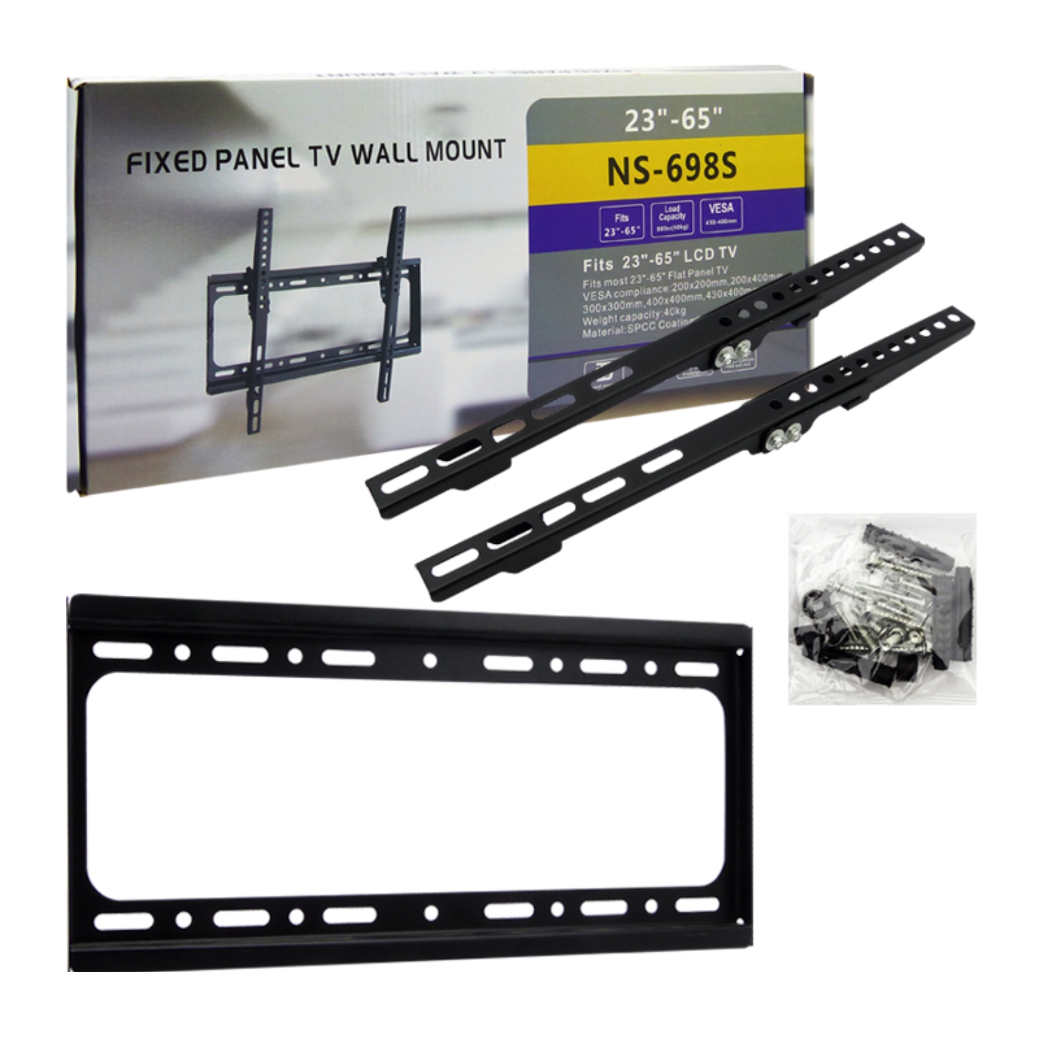 SOPORTE TV 23” A 65” INCLINACIÓN 40 KG - 5