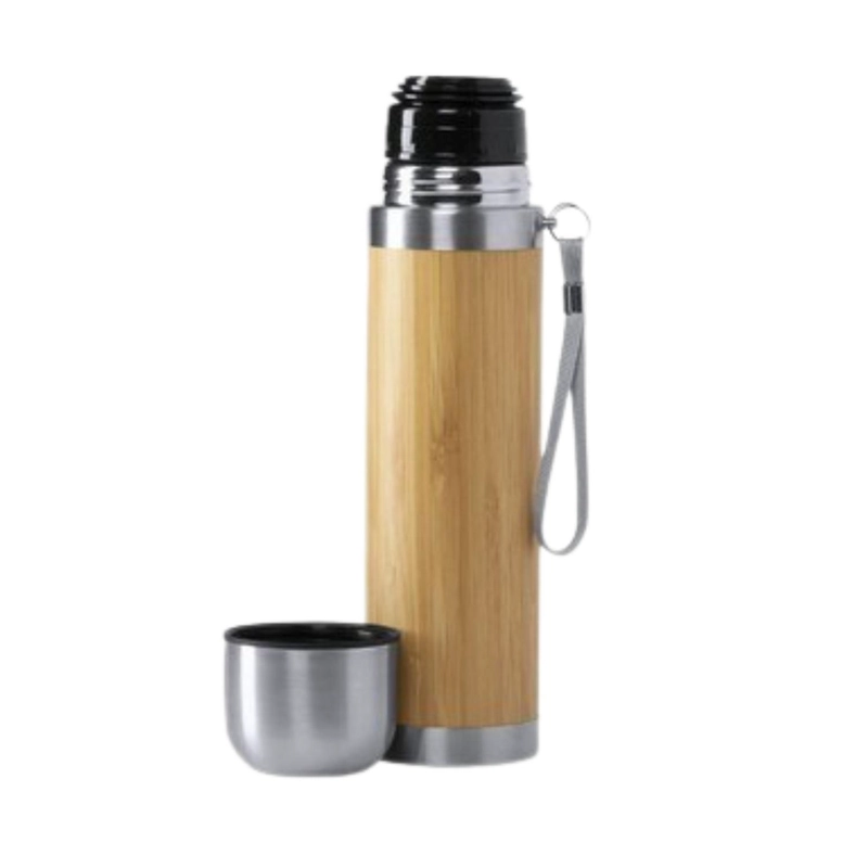 TERMO BAMBU ACERO INOXIDABLE 430 ML - 2