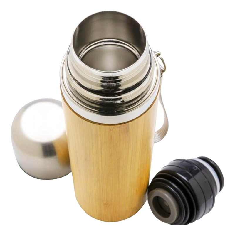 TERMO BAMBU ACERO INOXIDABLE 430 ML - 4
