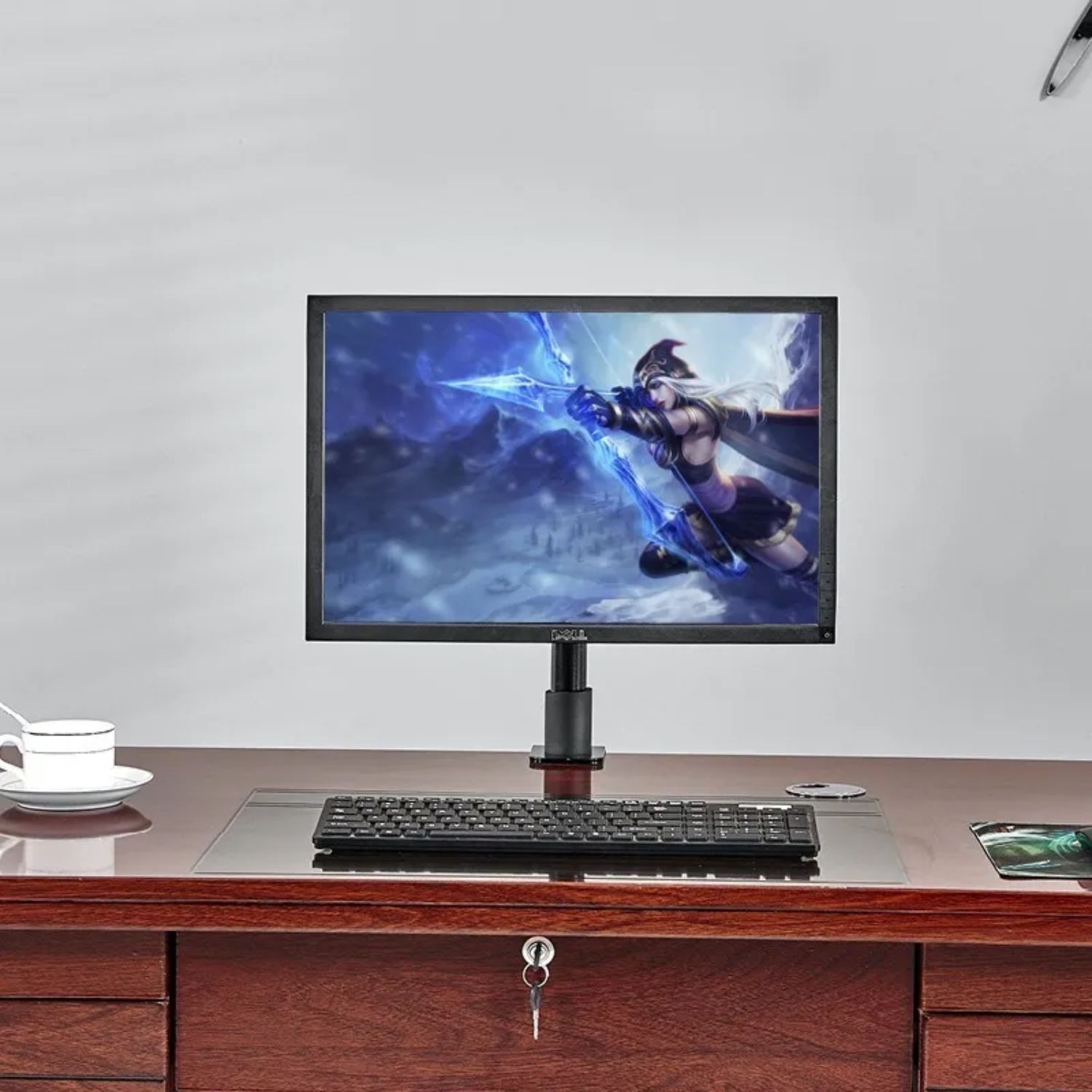 SOPORTE IMPORTCLICK MONITOR ARTICULADO TV ESCRITORIO ARTICULADO 12 A 27 - 6
