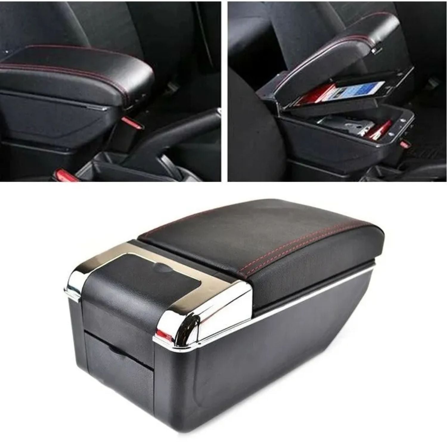 APOYA BRAZO IMPORTCLICK POSAVASOS AUTO UNIVERSAL 7 PUERTOS USB - 3