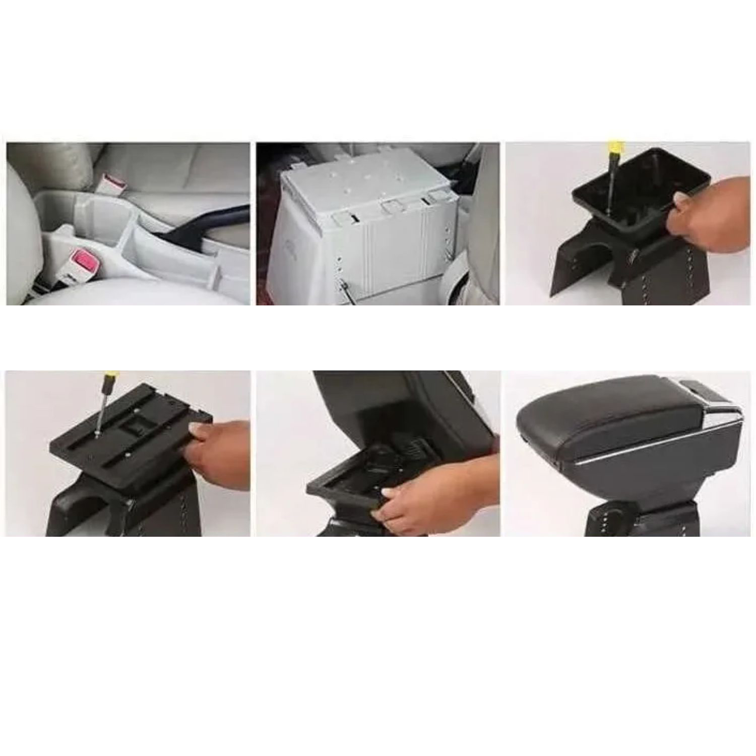 APOYA BRAZO IMPORTCLICK POSAVASOS AUTO UNIVERSAL 7 PUERTOS USB - 9