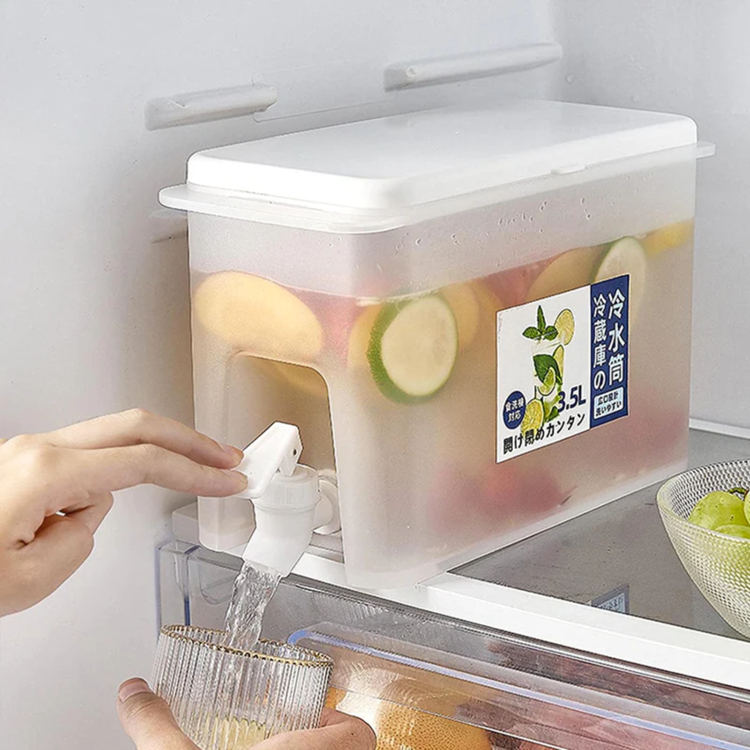 DISPENSADOR LÍQUIDOS FRÍO O CALIENTE 3.5 L PLÁSTICO - 2