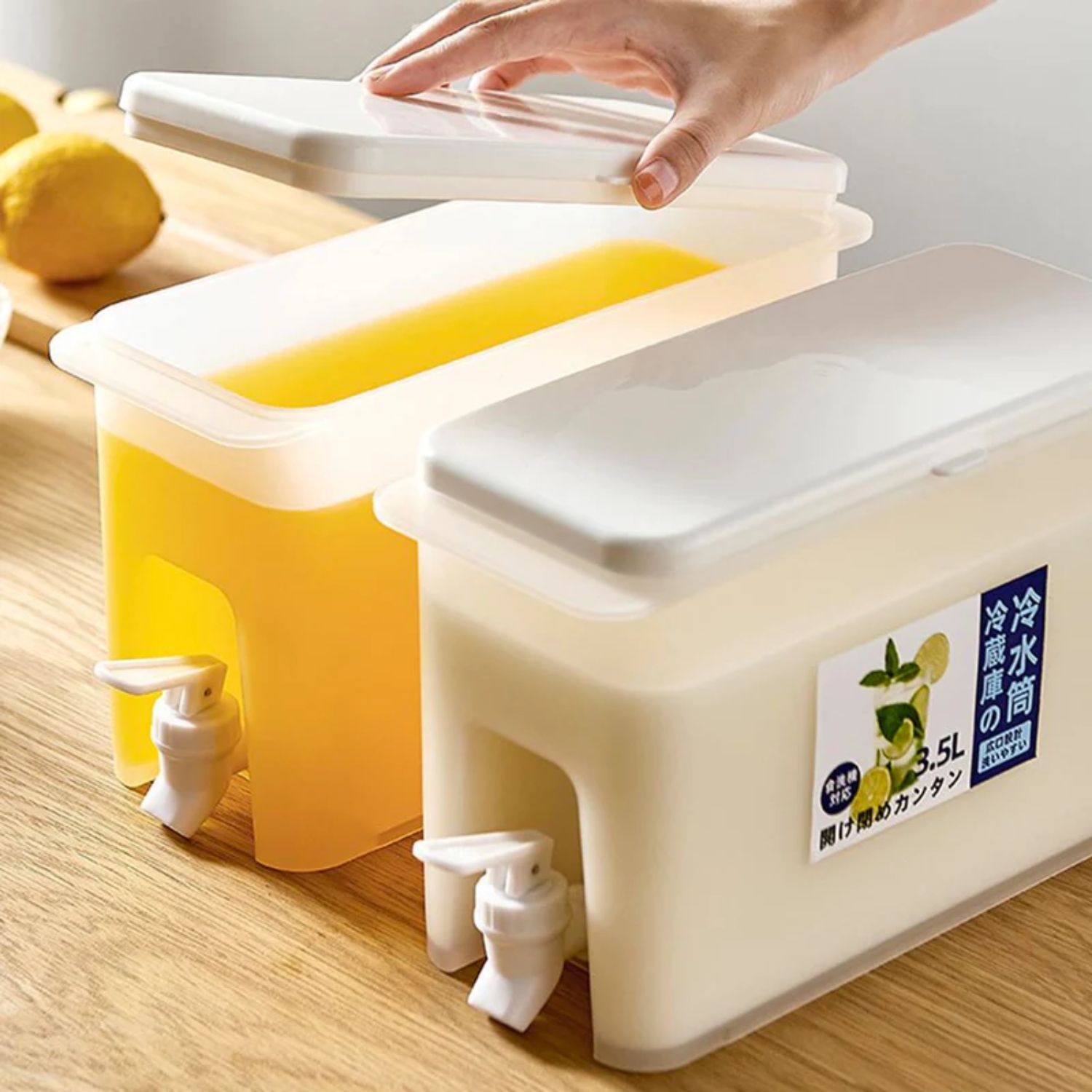 DISPENSADOR LÍQUIDOS FRÍO O CALIENTE 3.5 L PLÁSTICO - 4