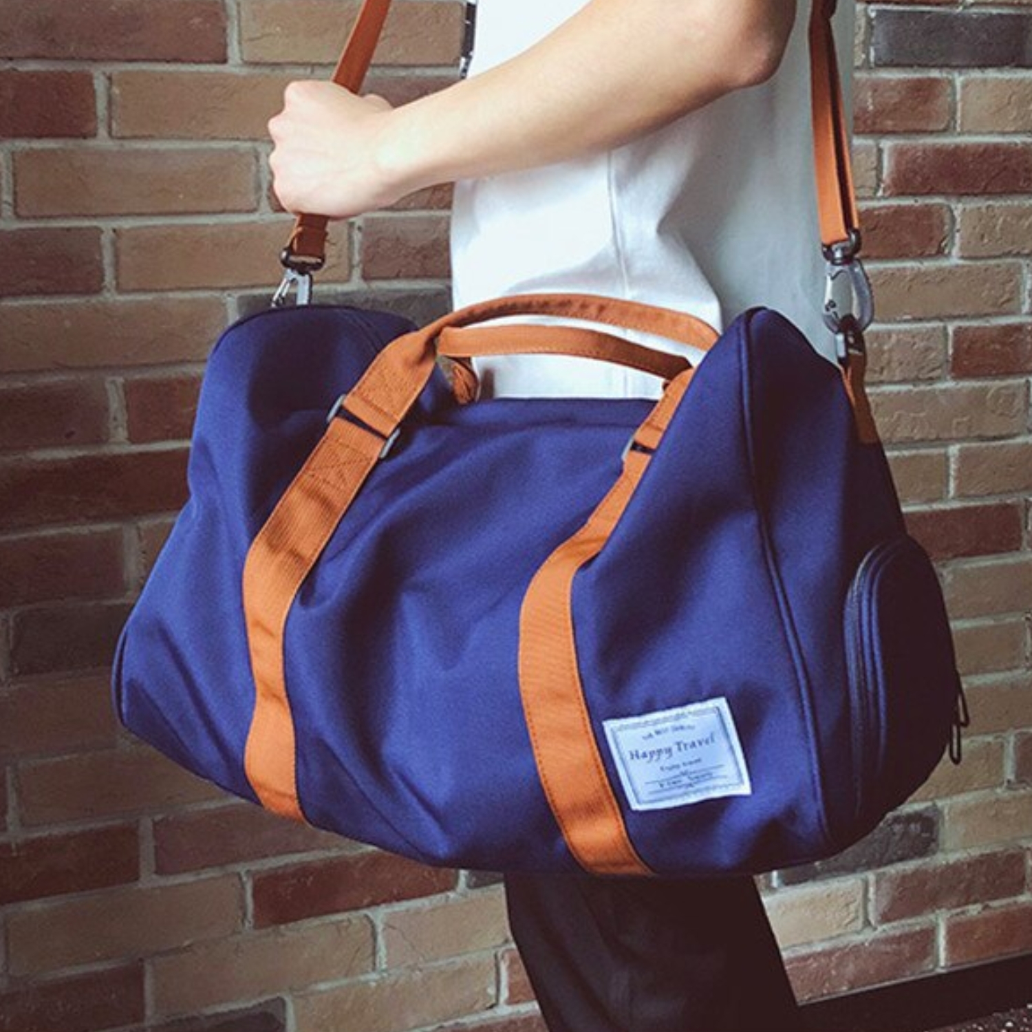 BOLSO VIAJE DEPORTE GIMNASIA 35 LT AZUL - 5