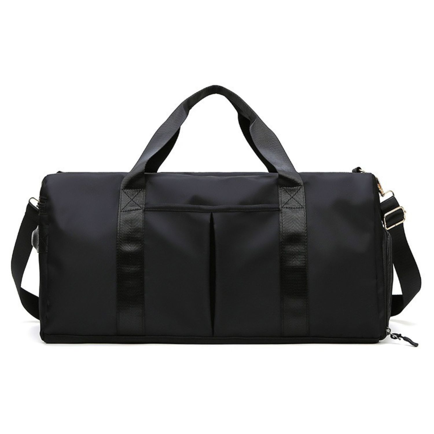 BOLSO DUFFEL VIAJE DEPORTIVO GIMNASIO FITNESS 35 LT NEGRO - 1