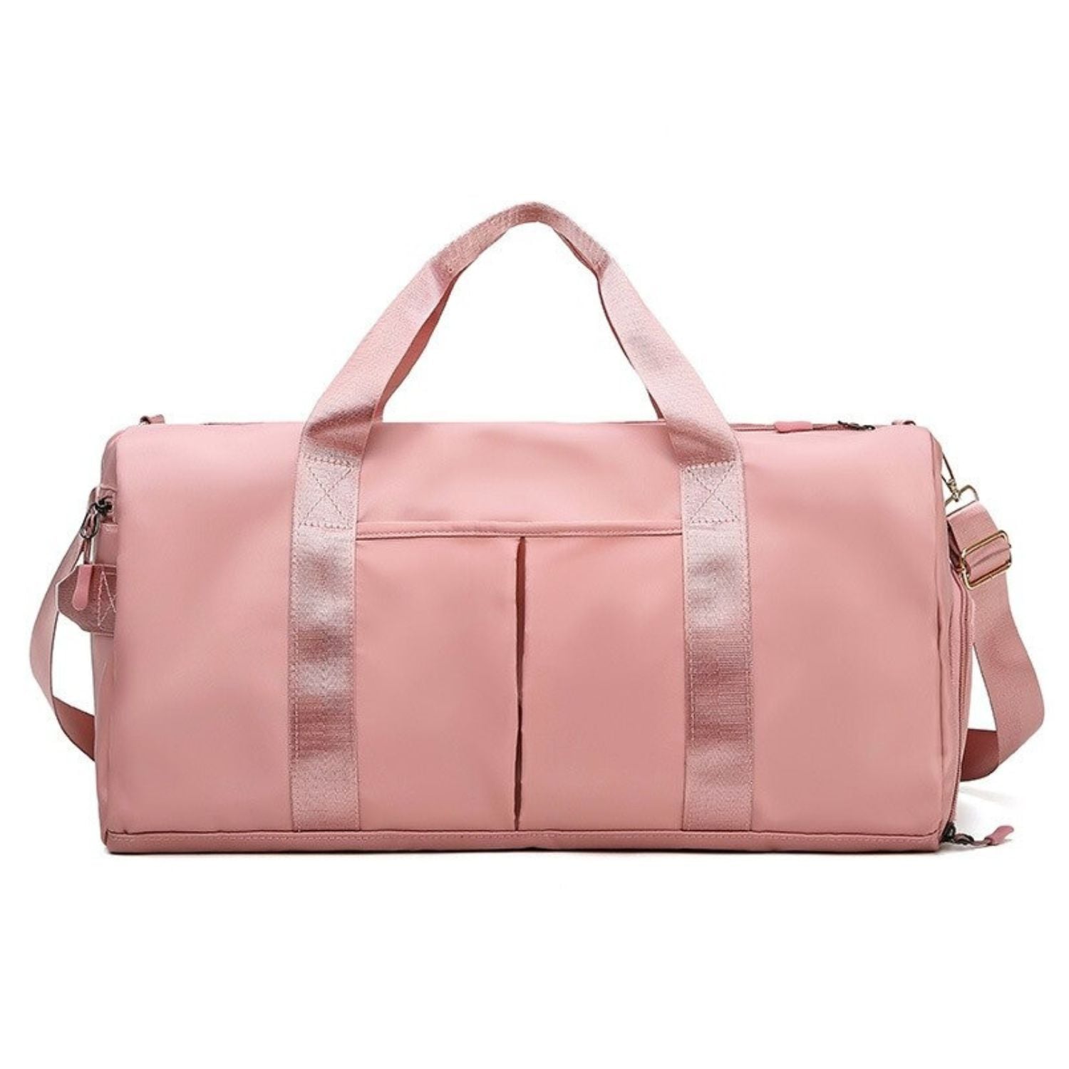 BOLSO DUFFEL VIAJE DEPORTIVO GIMNASIO FITNESS 35 LT ROSADO