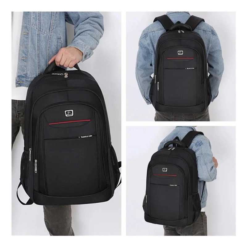 MOCHILA NOTEBOOK IMPERMEABLE 60 LT NEGRO - 6
