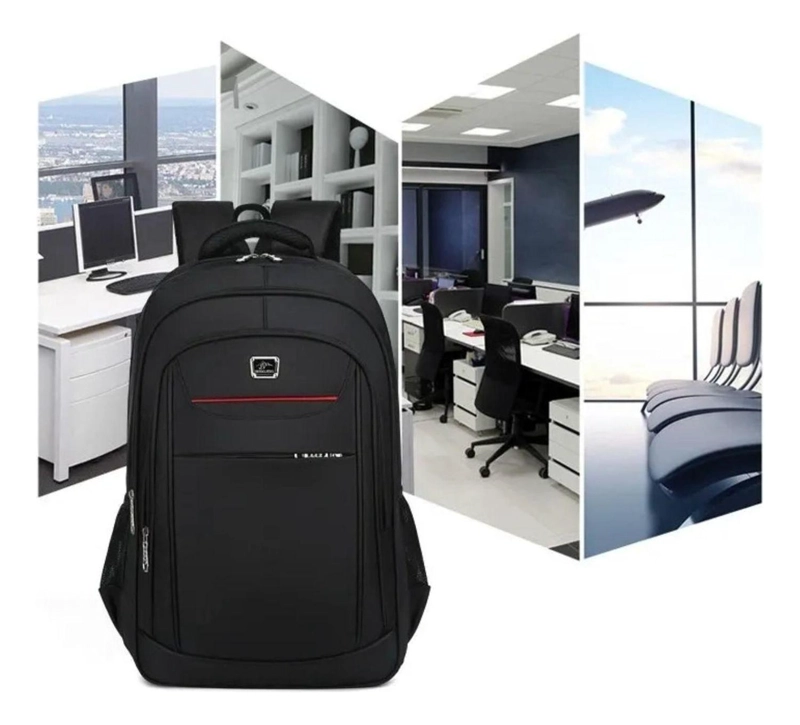 MOCHILA NOTEBOOK IMPERMEABLE 60 LT NEGRO - 7