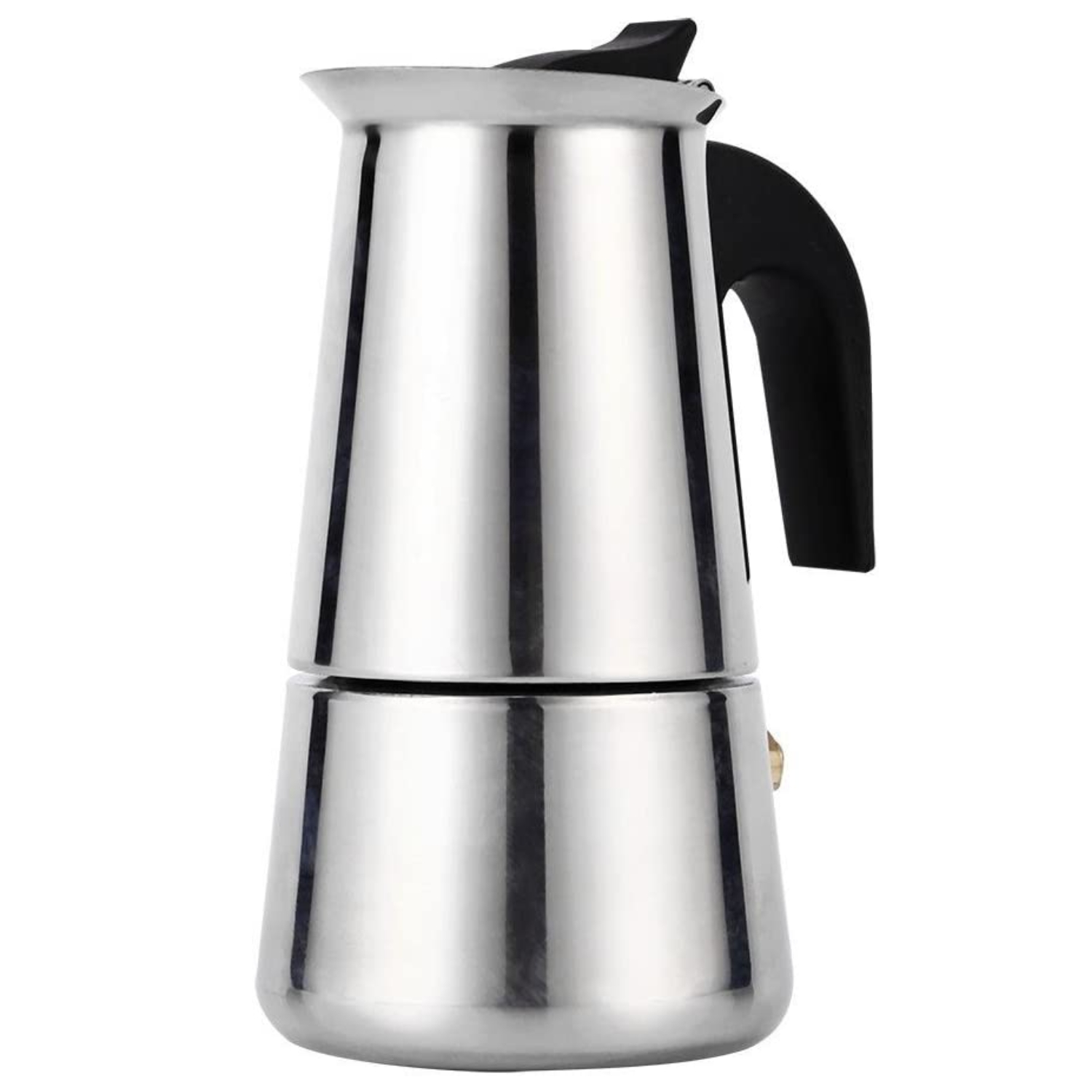 CAFETERA ITALIANA ACERO INOXIDABLE 4 TAZAS 160 ML - 2