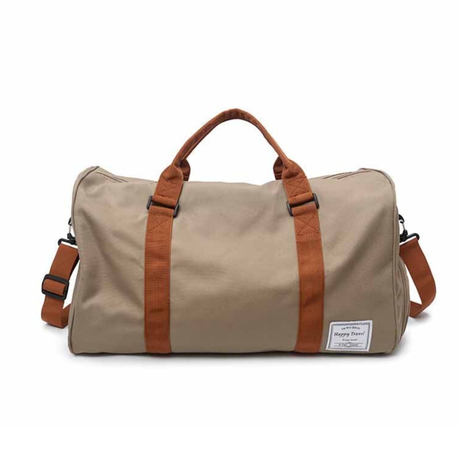 BOLSO VIAJE DEPORTE GIMNASIA 35 LT CAQUI - 1