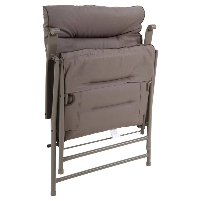 JUEGO COMEDOR TERRAZA IMPORTCLICK AIR.27 METAL GRIS JARDÍN MESA + 4 SILLAS - 5