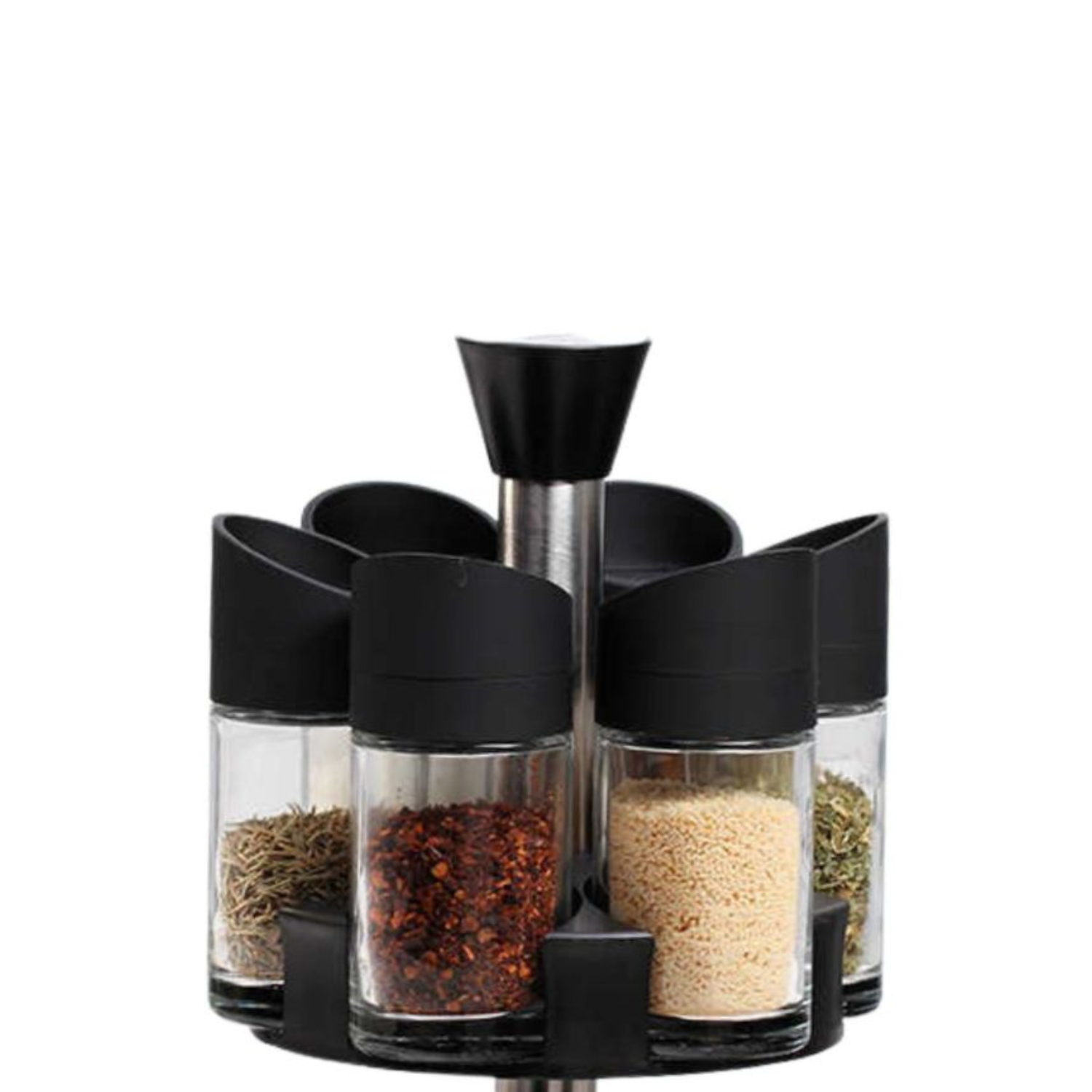 SET 12 EN 1 IMPORTCLICK HOG.331 ESPECIEROS GIRATORIOS 2 NIVELES 360º ALUMINIO - 2