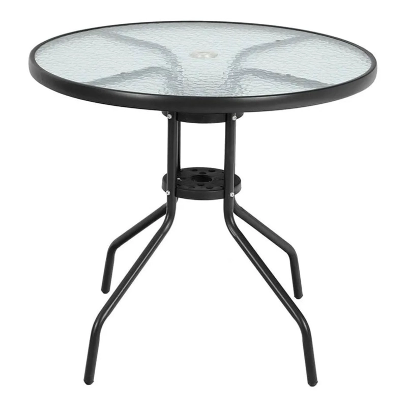 JUEGO COMEDOR TERRAZA IMPORTCLICK AIR.25 4 CUERPOS RATTAN CAFÉ CLARO JARDÍN 4 PERSONAS - 2