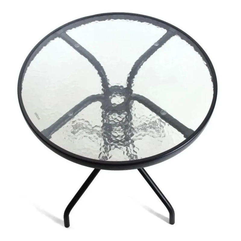 JUEGO COMEDOR TERRAZA IMPORTCLICK AIR.25 4 CUERPOS RATTAN CAFÉ CLARO JARDÍN 4 PERSONAS - 4