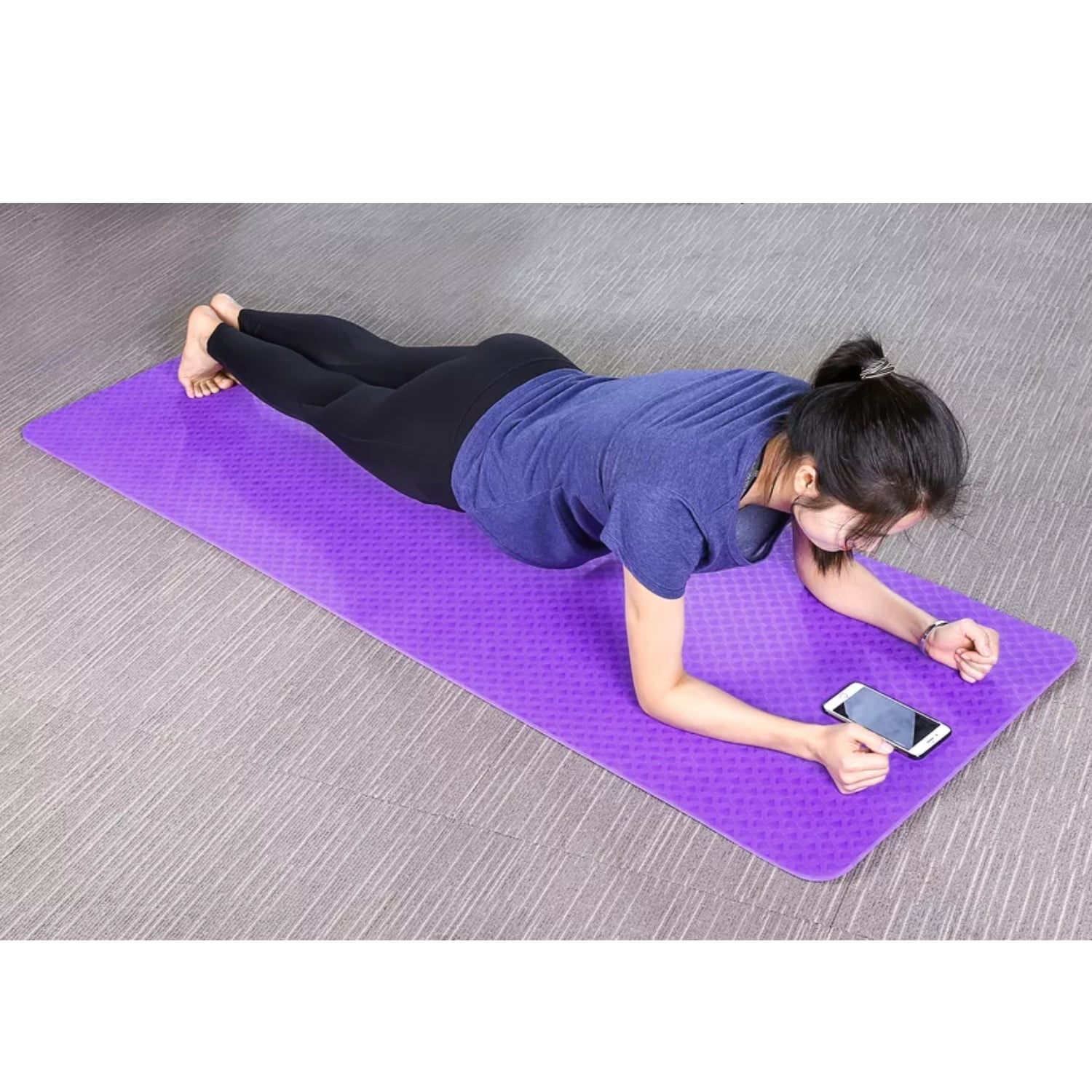 ALFOMBRILLA YOGA IMPORTCLICK DEP.86 MORADO - 6