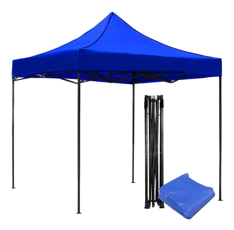 TOLDO CARPA PLEGABLE 3X3 MTS AZUL - 1