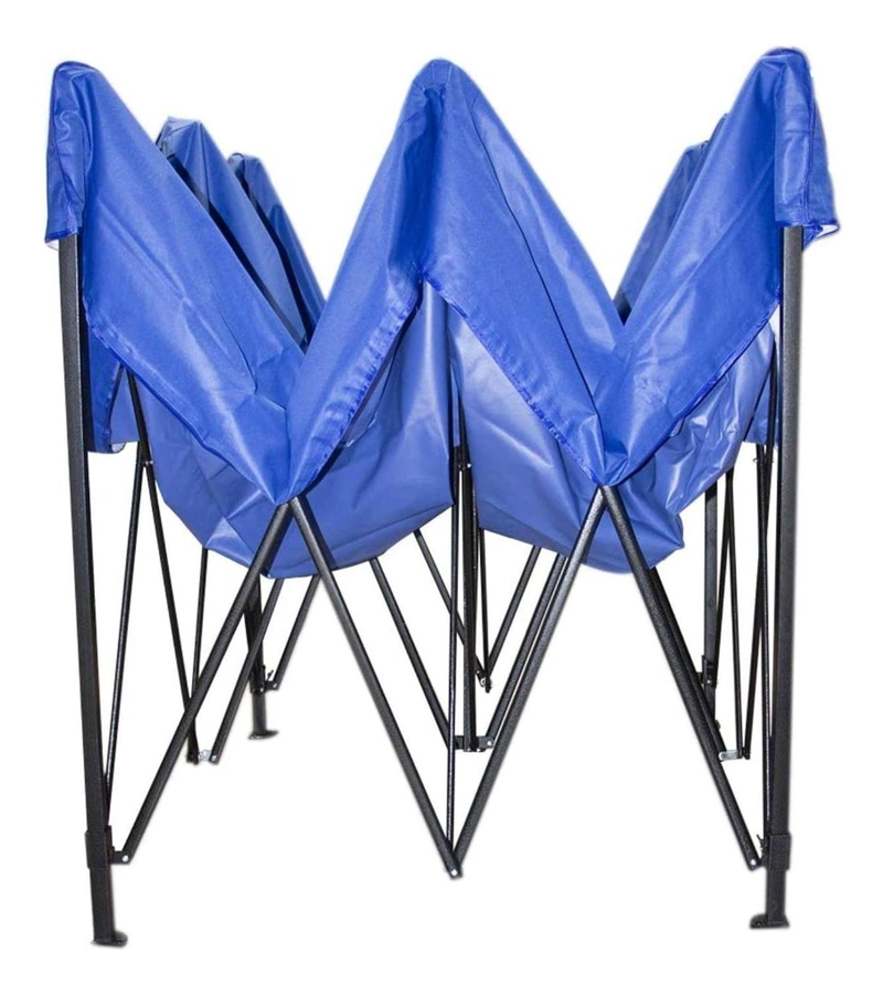 TOLDO CARPA PLEGABLE 3X3 MTS AZUL - 4