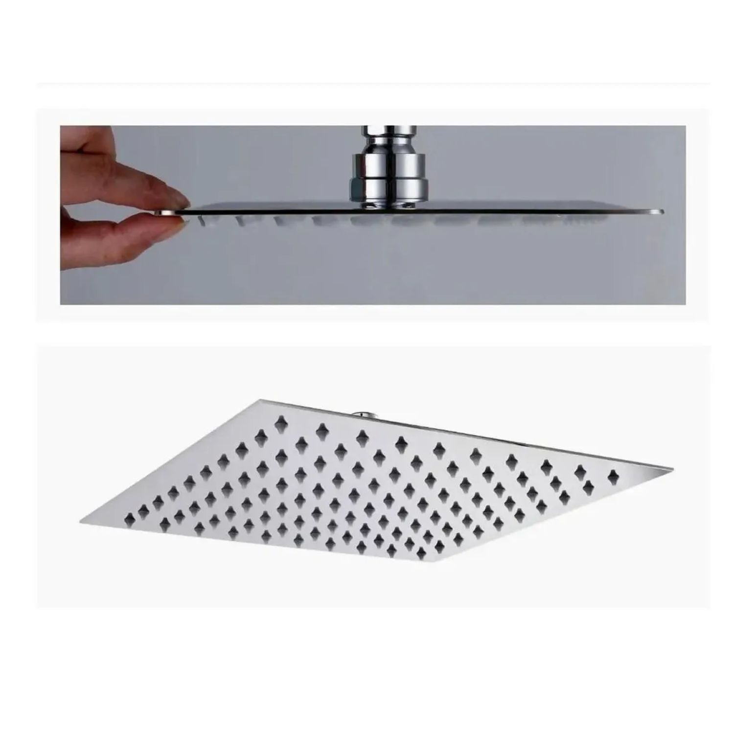 DUCHA COLUMNA IMPORTCLICK HOG.359 CON LLAVE DE PASO CUADRADA ACERO - 3