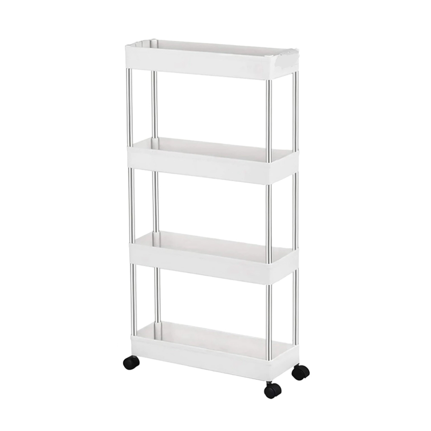 ESTANTE ORGANIZADOR IMPORTCLICK HOG.351 RUEDAS 4 NIVELES COCINA 94X40X13 CM