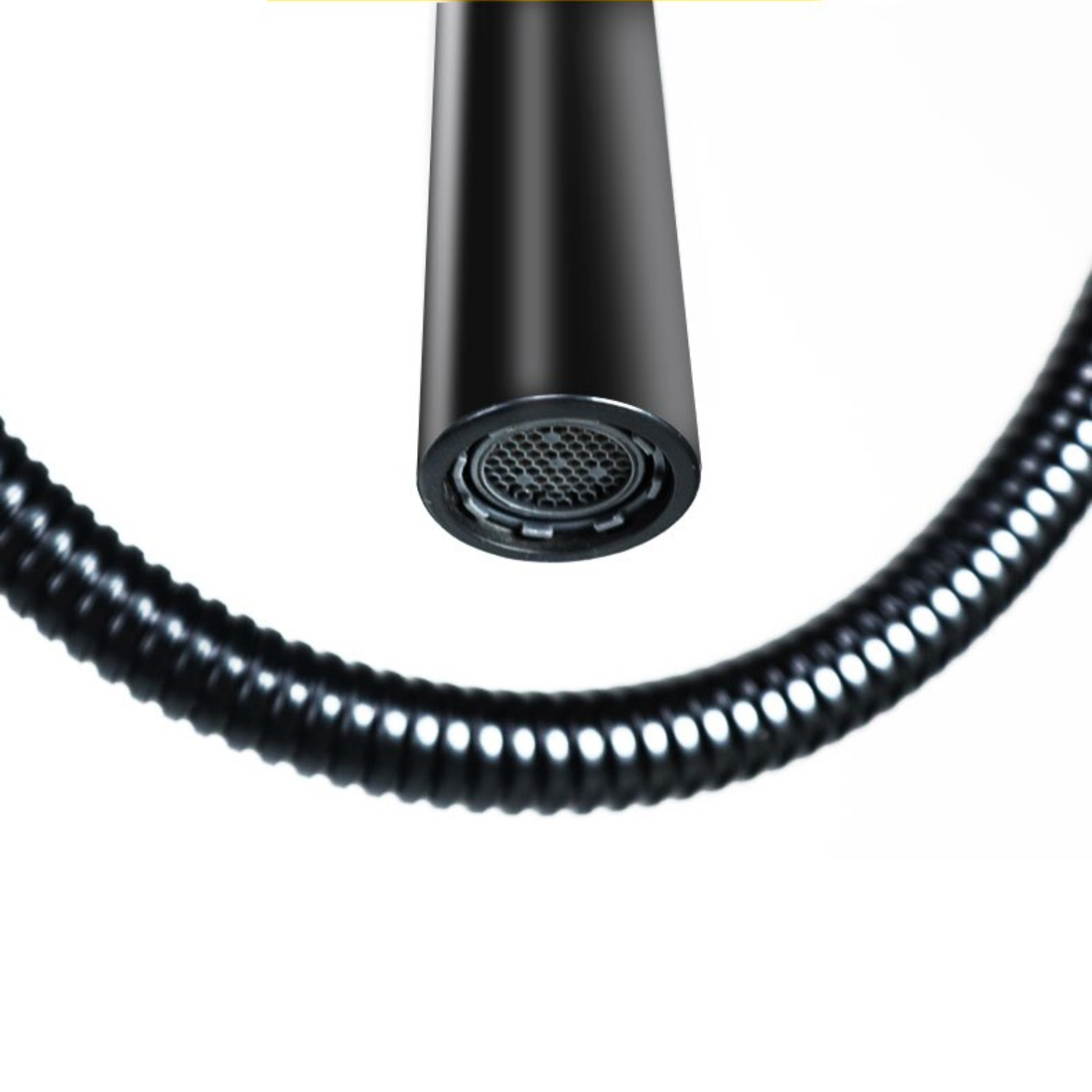DUCHA COLUMNA IMPORTCLICK HOG.357 LLAVE MONOMANDO MODERNA CUADRADA ACERO NEGRO - 5