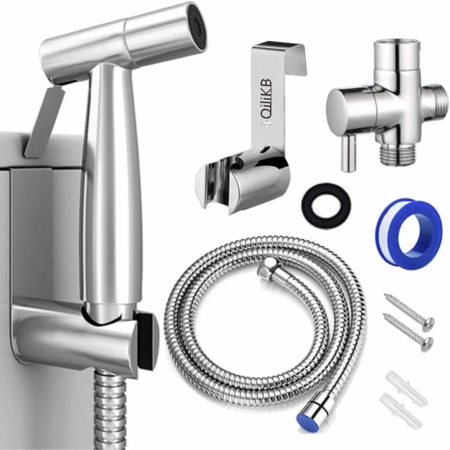 DUCHA BIDET IMPORTCLICK HOG.356 WC ÁRABE ACERO INO X IDABLE - 2