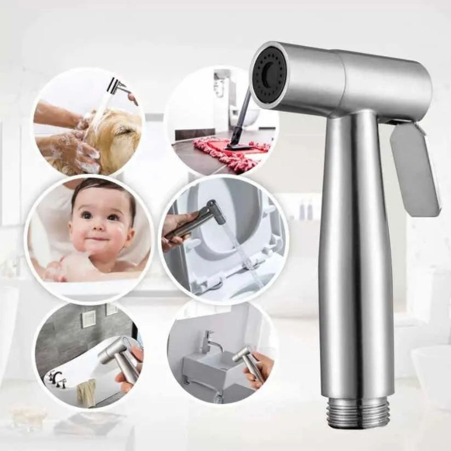DUCHA BIDET IMPORTCLICK HOG.356 WC ÁRABE ACERO INO X IDABLE - 4