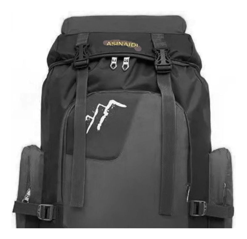 MOCHILA IMPORTCLICK HOG.375 NEGRO CAMPING OUTDOOR 90 LT - 2