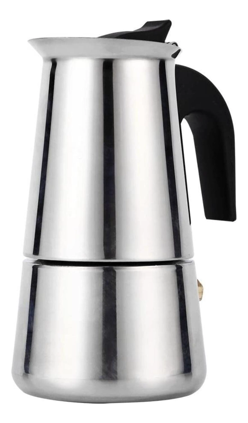 CAFETERA ITALIANA ACERO INOXIDABLE 6 TAZAS 300 ML - 2