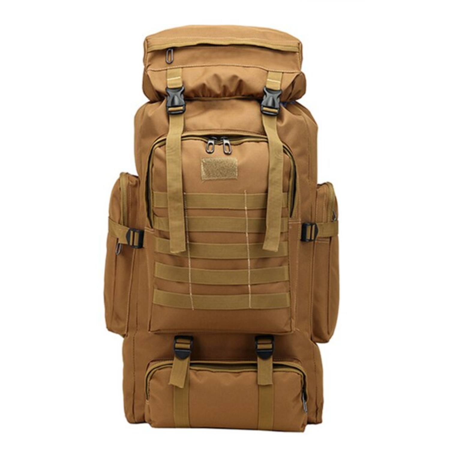 MOCHILA TÁCTICA IMPORTCLICK HOG.373 TELA CAMPING TREKKING SENDERISMO 80 L COYOTE - 4