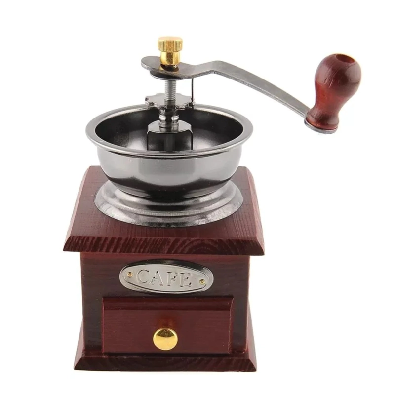 MOLEDOR MANUAL MOLINILLO GRANOS CAFÉ SEMILLAS 16.5X9,5X9,5 CM - 2