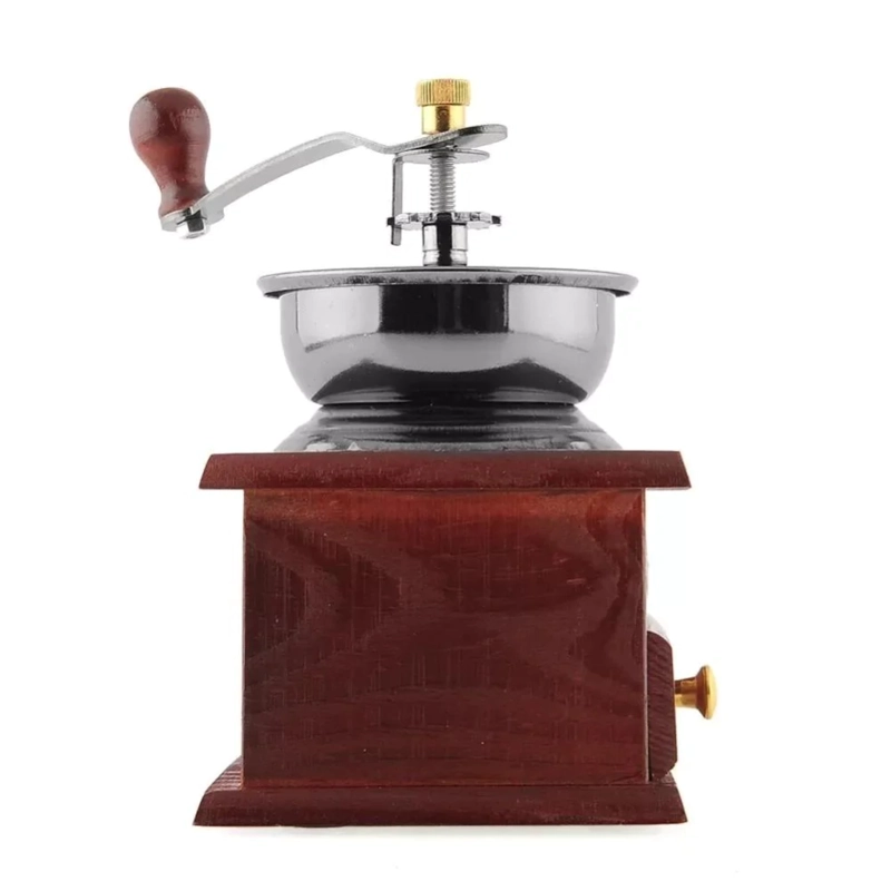 MOLEDOR MANUAL MOLINILLO GRANOS CAFÉ SEMILLAS 16.5X9,5X9,5 CM - 3
