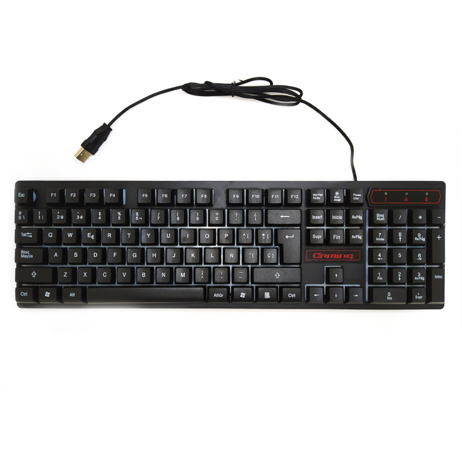 MOUSE INALÁMBRICO IMPORTCLICK KIT GAMER E-SPORT PRO 4 EN 1 TECLADO + + AURICULAR + PAD TEC.170 - 4