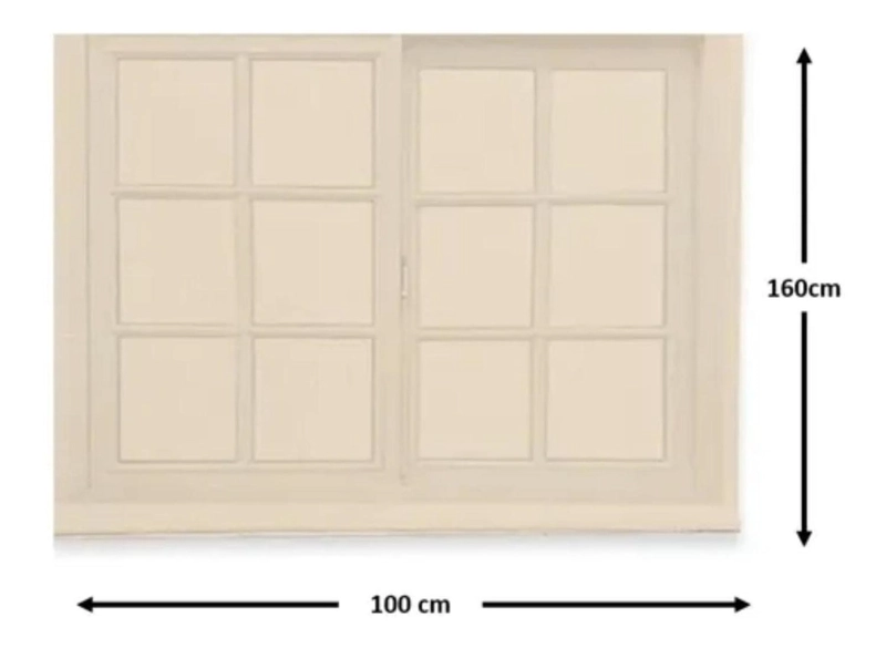 CORTINA ROLLER RUSTICA DELUXE 100X160 CM BEIGE - 2