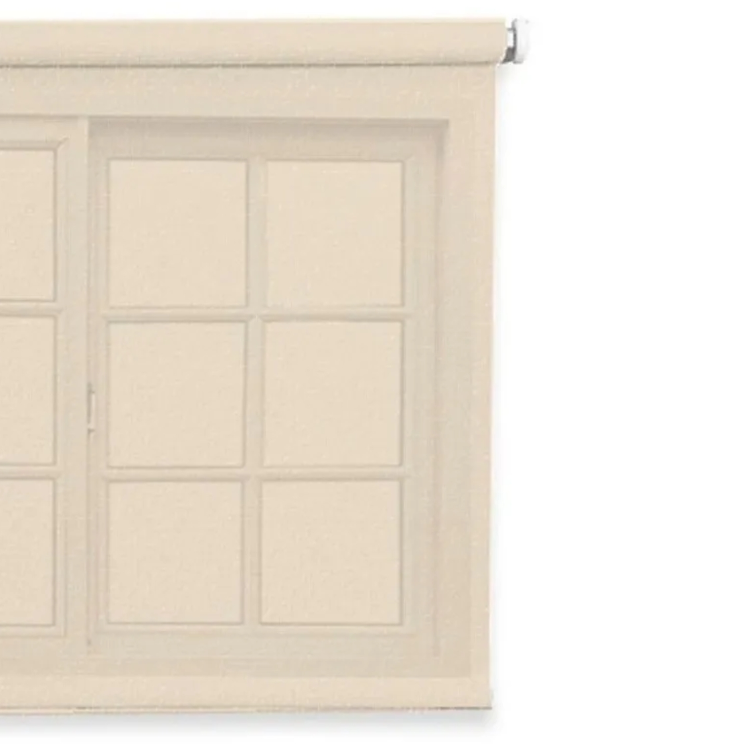 CORTINA ROLLER RUSTICA DELUXE 100X200 CM BEIGE - 3