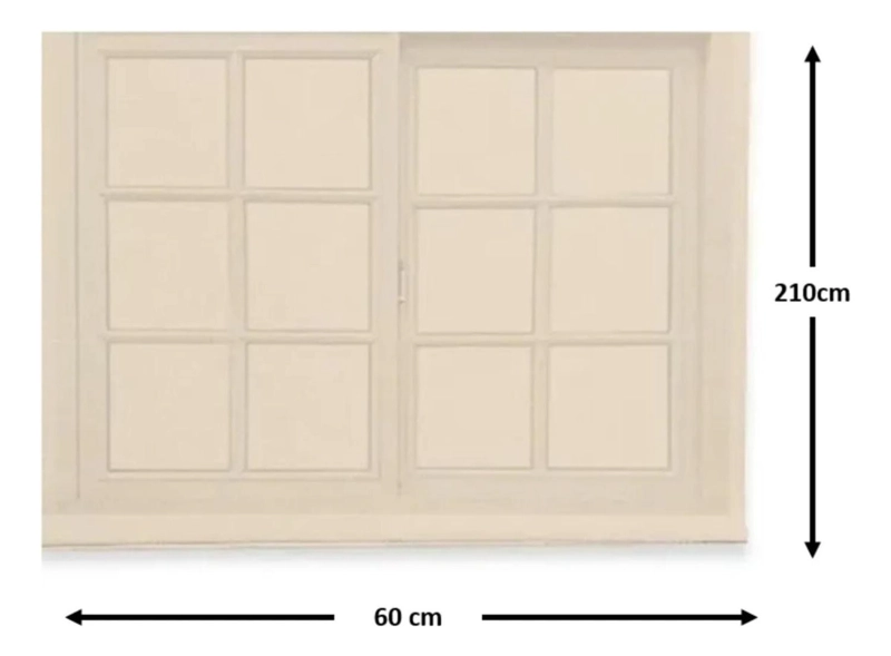 CORTINA ROLLER RUSTICA DELUXE 60X200 CM BEIGE - 3