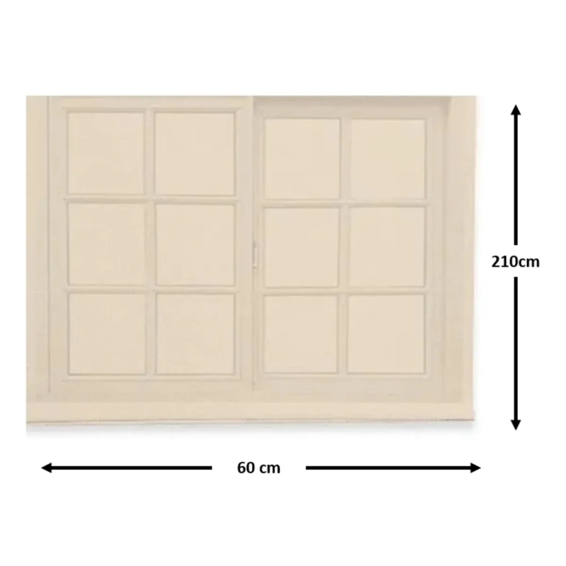 CORTINA ROLLER RUSTICA DELUXE 60X200 CM BEIGE - 4