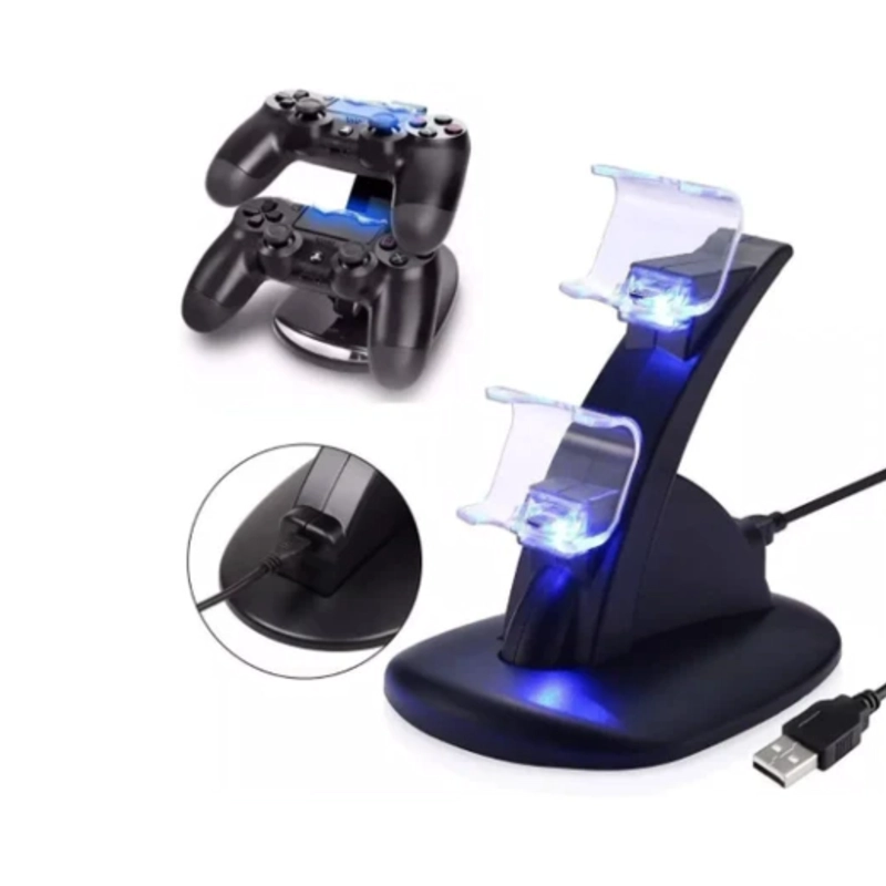 CARGADOR DOBLE ANDROID / IOS IMPORTCLICK JOYSTICK CONTROL PS4 DUALSHOCK - 5