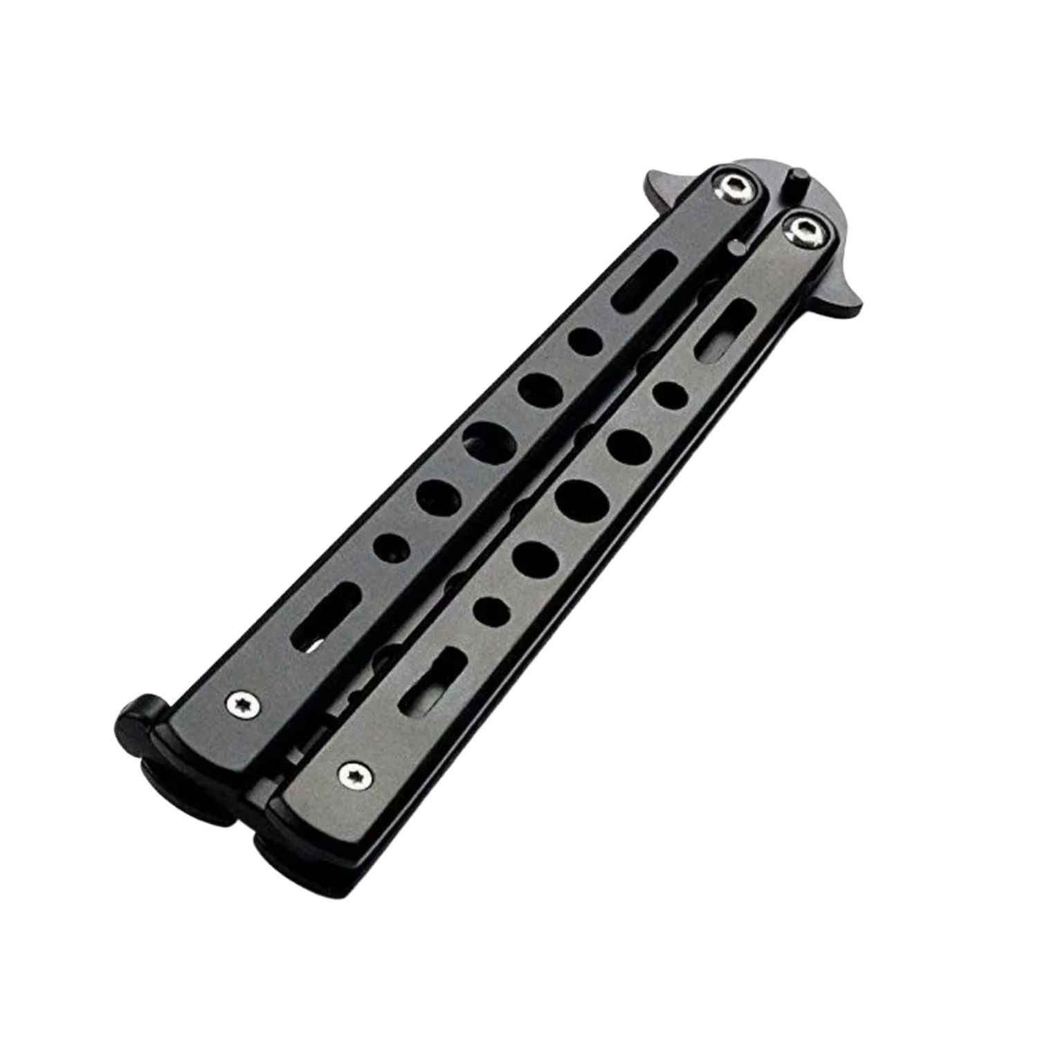 NAVAJA IMPORTCLICK MARIPOSA ENTRENAMIENTO TÁCTICO SIN FILO ACERO INOXIDABLE - 2