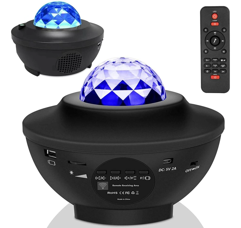 PROYECTOR IMPORTCLICK GALAXIA ESTRELLAS LED SONIDO BLUETOOTH - 7