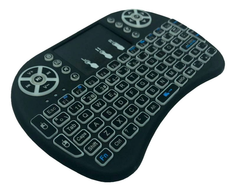 MINI TECLADO IMPORTCLICK 2 X 15 CM INALÁMBRICO TOUCHPAD SMART TV RETROILUMINADO - 3